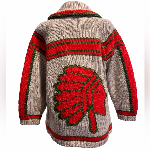 Vintage Other - Vintage Cowichan sweater native 1950’s